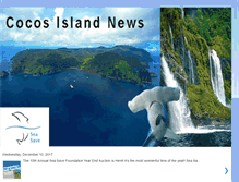 Tablet Screenshot of cocosislandnews.seasave.org